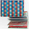 3D Lenticular ID / Credit Card Holder (Stars & Stripes)